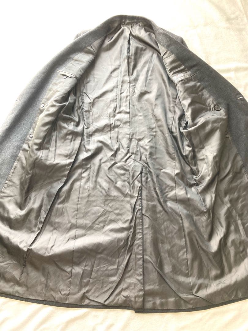 はがれんカシミヤ100% Kiton チェスターコート　サイズ52 グレー