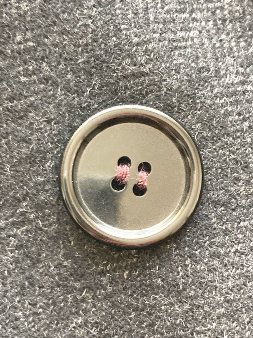 はがれんカシミヤ100% Kiton チェスターコート　サイズ52 グレー