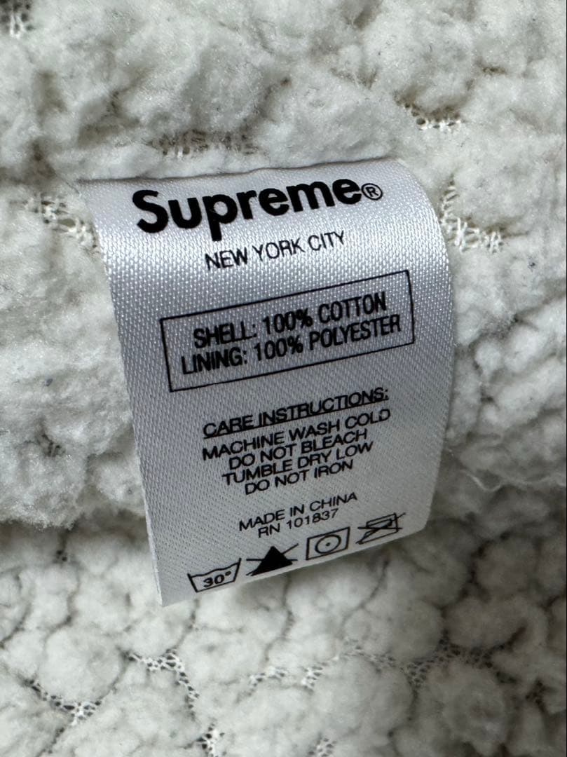 Supreme Flannel Sherpa Shirt チェック ネルシャツ