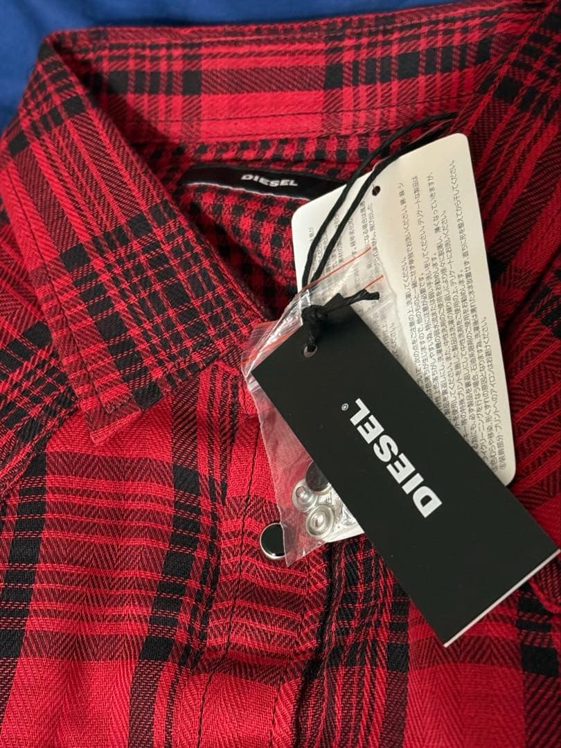 DIESEL ネルシャツ 新品未使用(タグ付き)