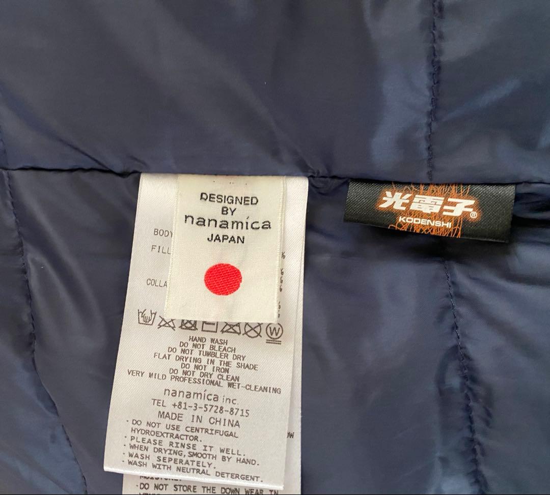 nanamica 3wayダウンコート SUBF818 ステンカラーコート