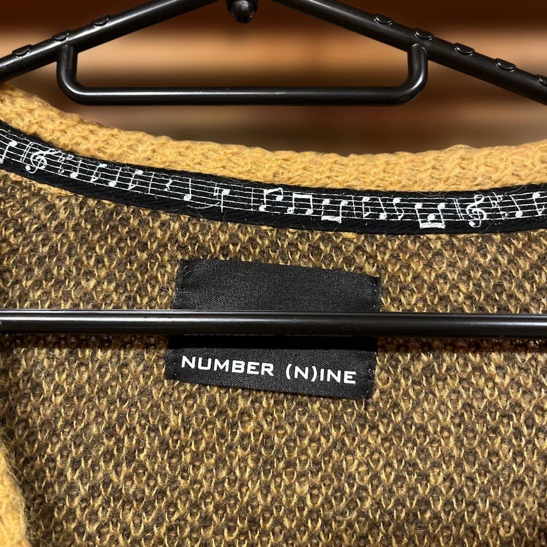 number nine ナンバーナイン モヘヤ カーディガン 2