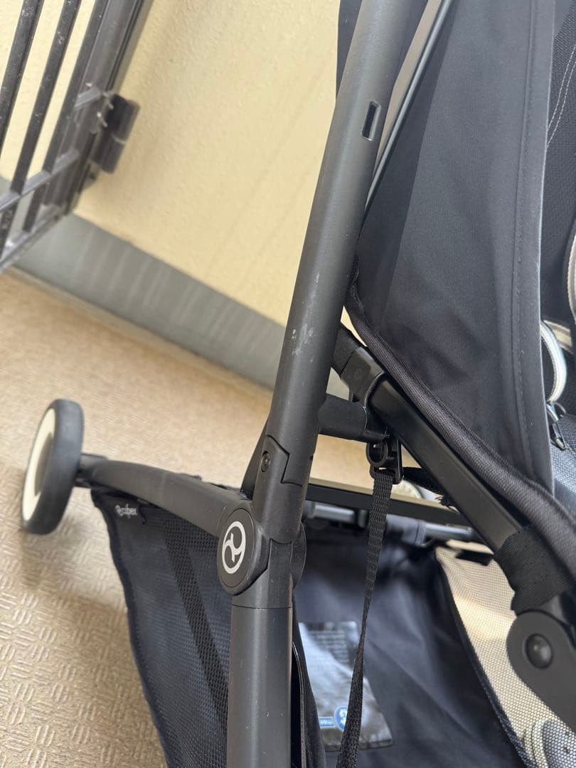【もざる】cybex ベビーカー オルフェオ 2024 マジックブラック