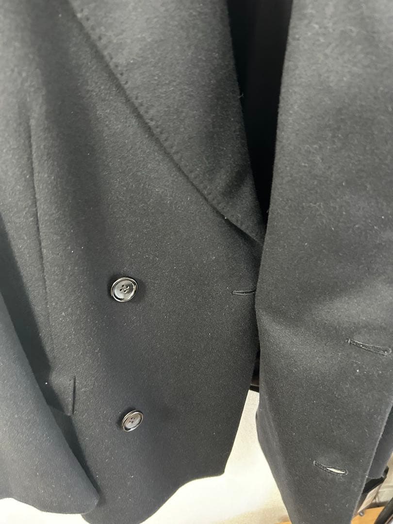 JUNYA WATANABE MAN ブラック チェスターコートS