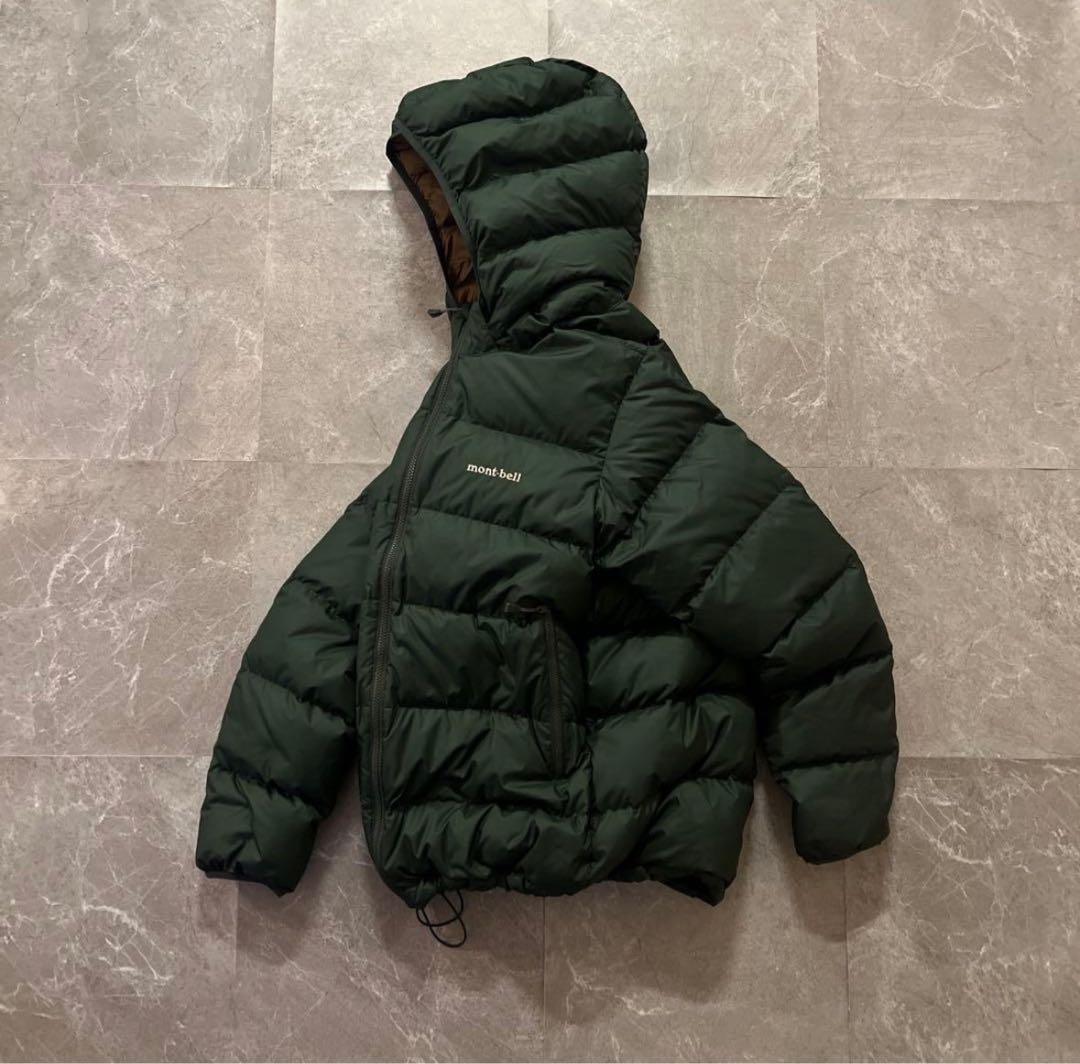 【極美品❗️】mont-bell ダウンジャケットS ドローコード 160