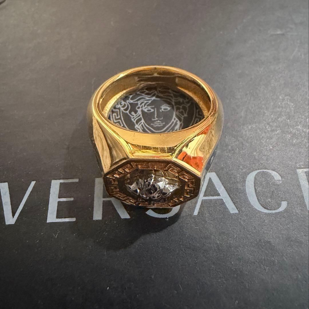 VERSACE メデューサリング ゴールド 19号