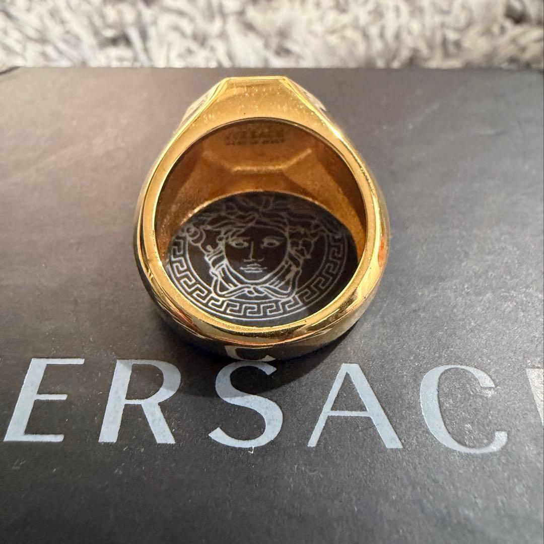 VERSACE メデューサリング ゴールド 19号
