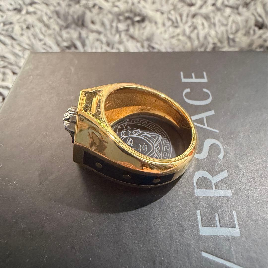 VERSACE メデューサリング ゴールド 19号