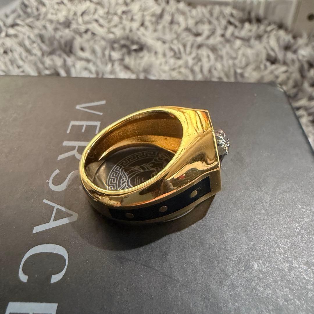 VERSACE メデューサリング ゴールド 19号