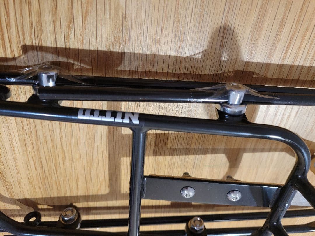 アクセサリー NITTO M-1B front rack black