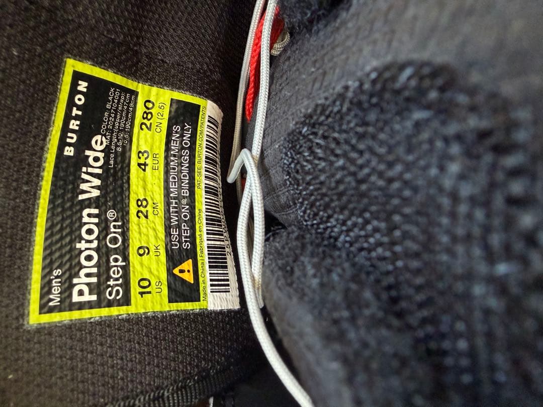 Burton step on Photon Wide 28CM ブーツ バートン
