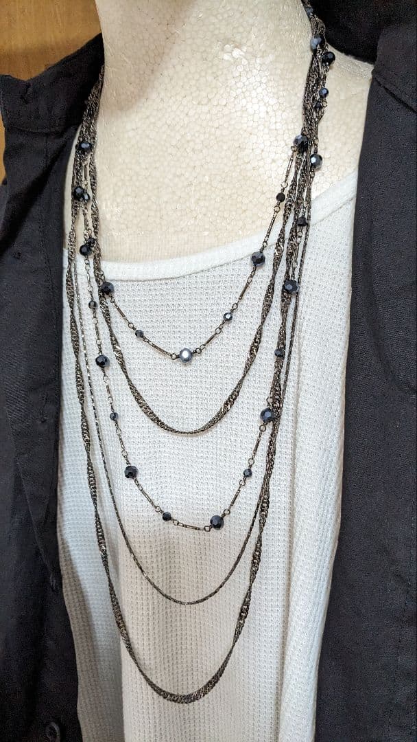 アクセサリー Japanese label brand CIVARIZE 5 necklace