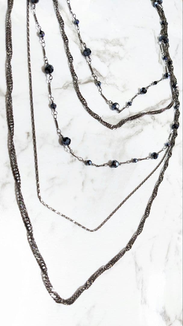 アクセサリー Japanese label brand CIVARIZE 5 necklace