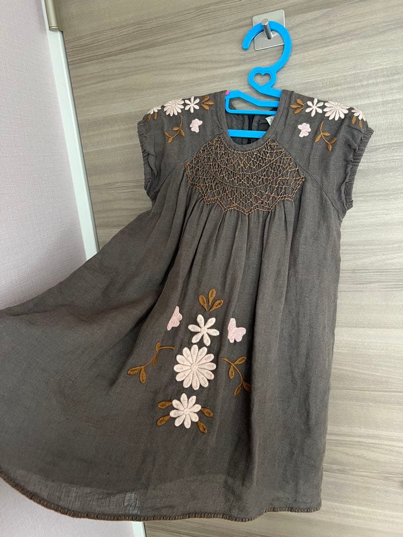 ワンピース 24Ss Apolina Maren dress wren 5-7y