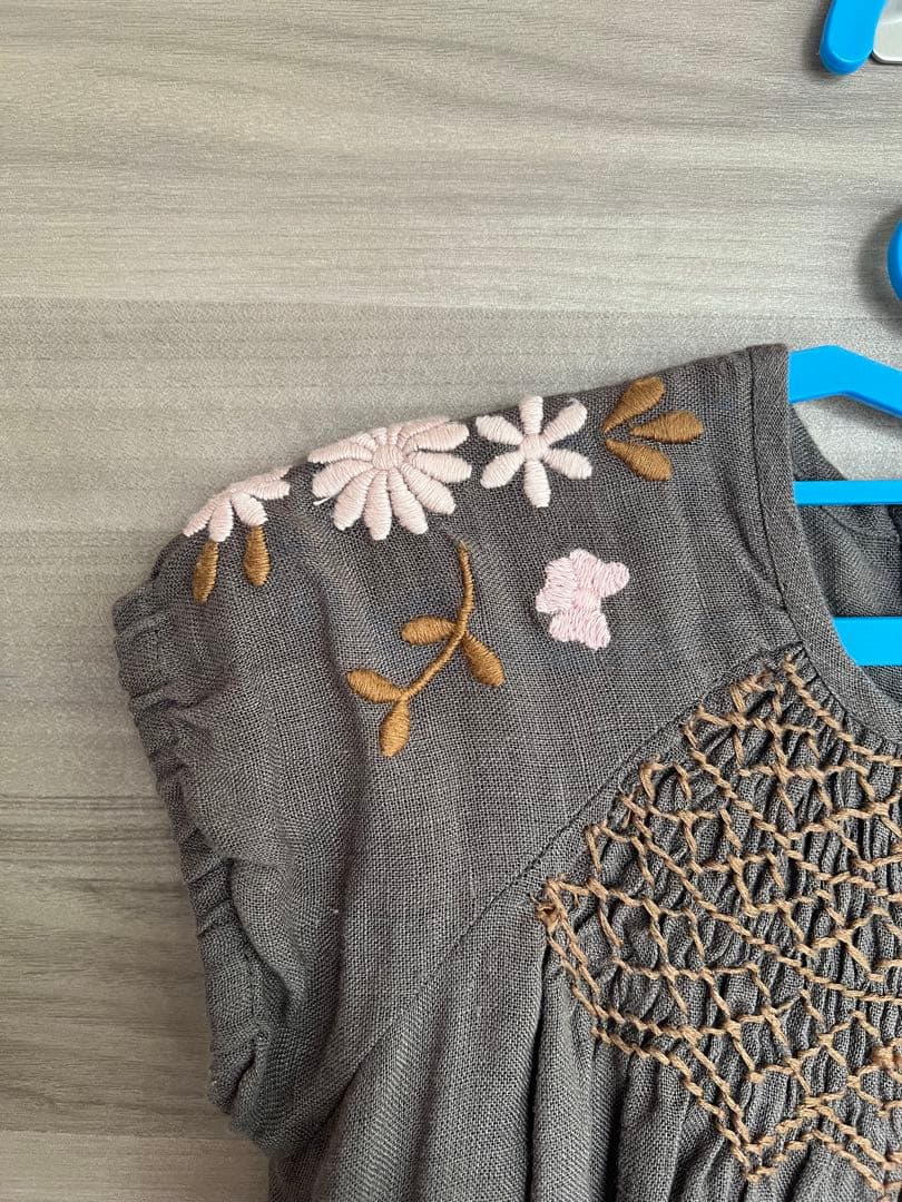 ワンピース 24Ss Apolina Maren dress wren 5-7y