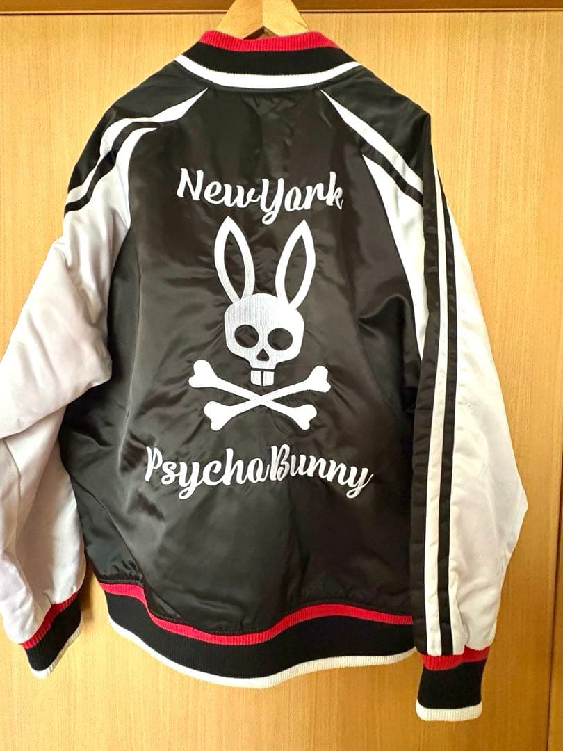最終値下げ【美品】SKOOKUM × Psycho Bunnyコラボスカジャン