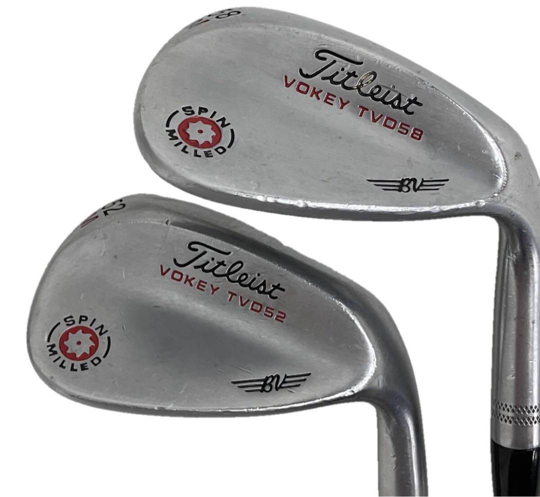 Titleist タイトリスト VOKEY TVD 52M 58M ウェッジ2本
