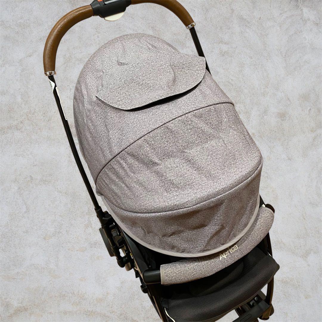 美品✨Aprica ラクーナクッション ベビーカー 6CJ270GYYJ