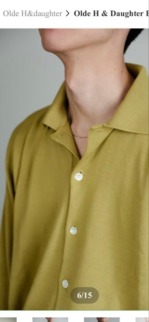 トップス Olde H & Daughter BASIC WOOL C/D 25AW