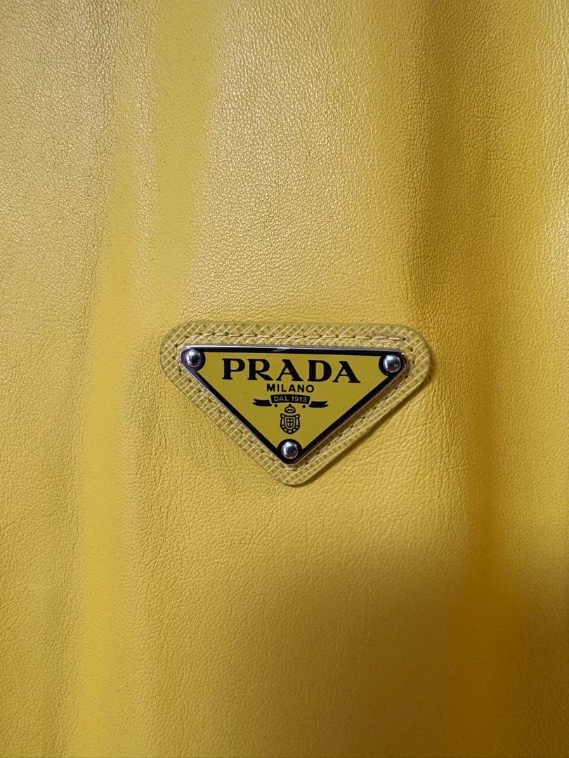 PRADA 22SS プラダ トライアングルロゴ ナッパレザージャケット