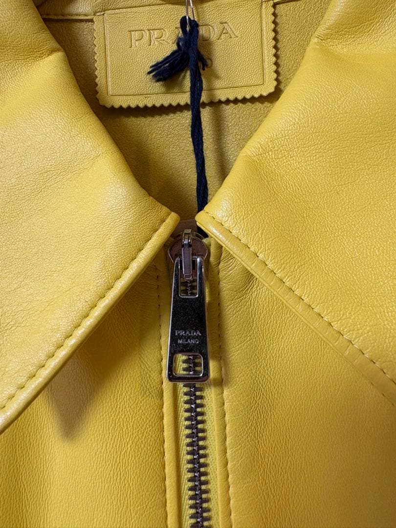 PRADA 22SS プラダ トライアングルロゴ ナッパレザージャケット