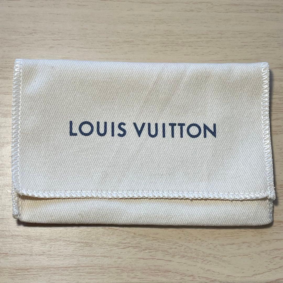 LOUIS VUITTON キーホルダー ポルトクレ　LV ファセット　ゴールド