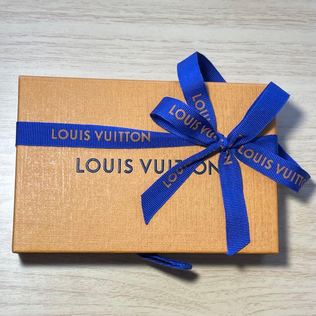 LOUIS VUITTON キーホルダー ポルトクレ　LV ファセット　ゴールド