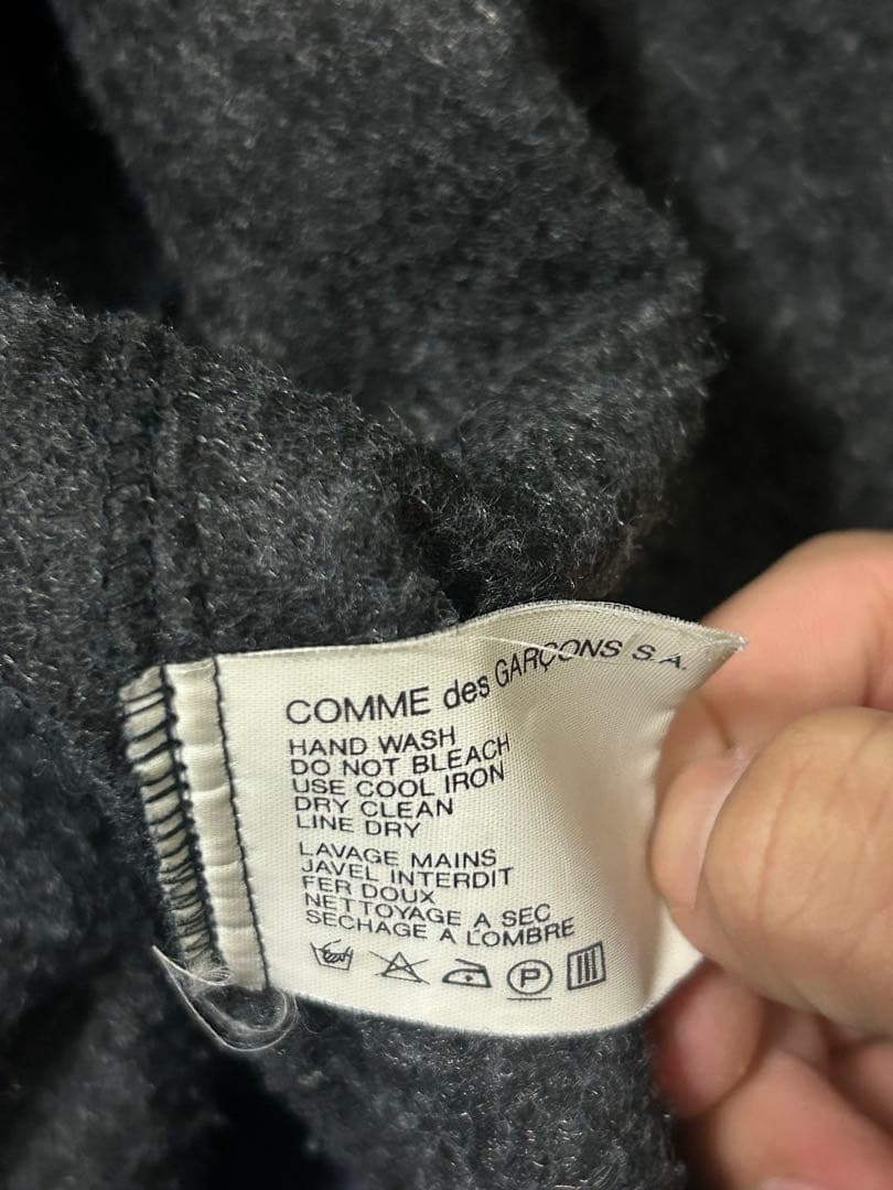 COMME des GARÇONS SHIRT 90s 縮絨　シャツ