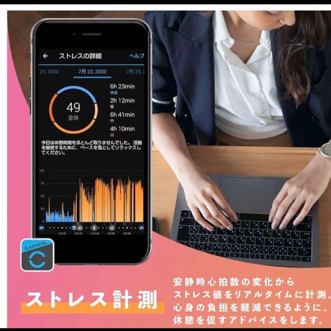 ガーミン Lily Sport Light Sand スマートウォッチ