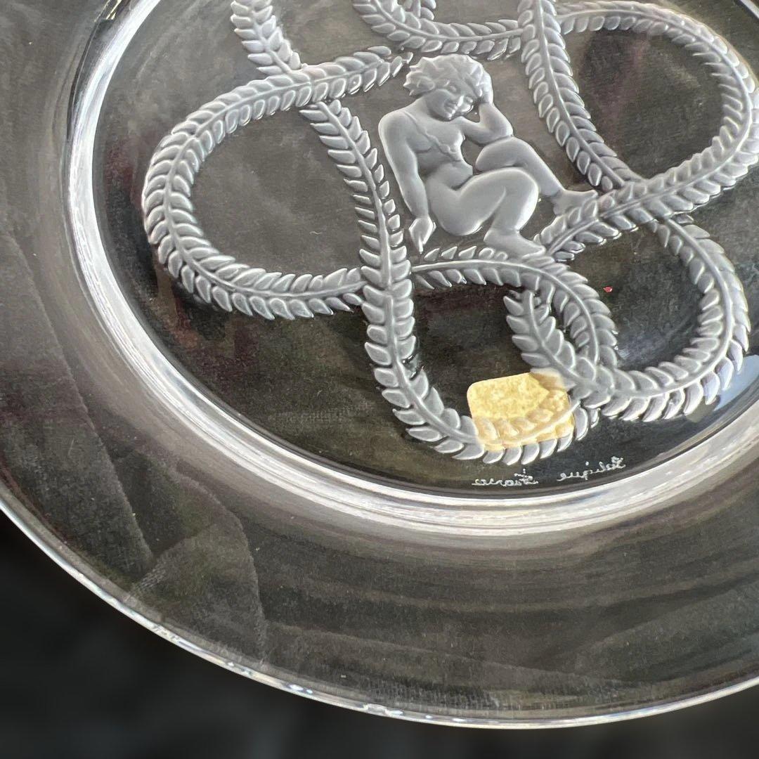 Lalique クリスタルガラス プレート4/6