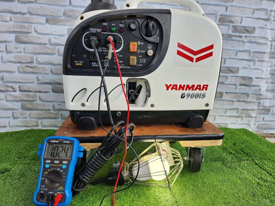 好調エンジン/14日保証付き YANMARインバーターG900IS2 発電機80