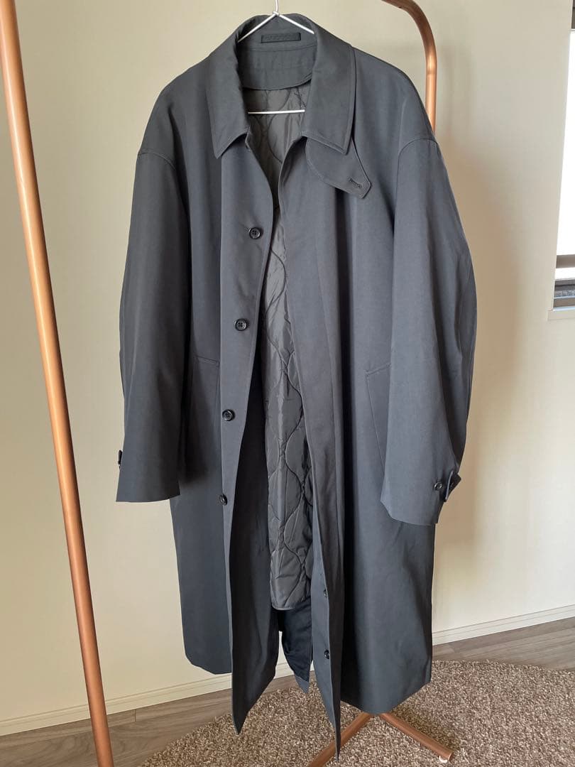 ジャケット・アウター Graphpaper Scale Off Wool Balmacaan Coat