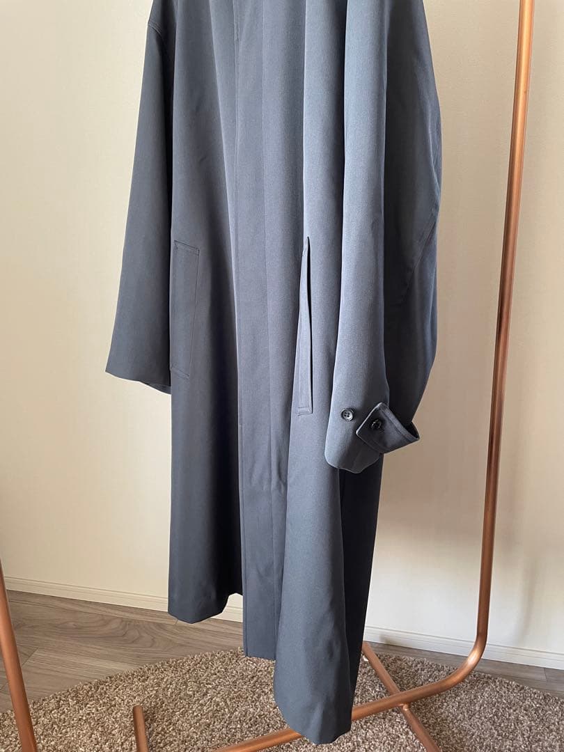 ジャケット・アウター Graphpaper Scale Off Wool Balmacaan Coat
