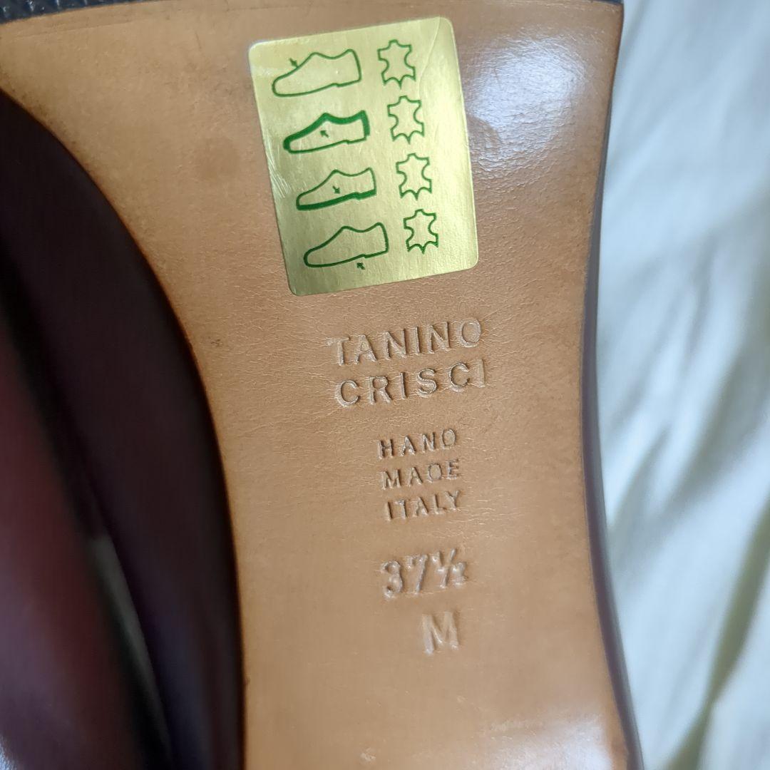 未使用　TANINO CRISCI ブラウン ポインテッドトゥパンプス