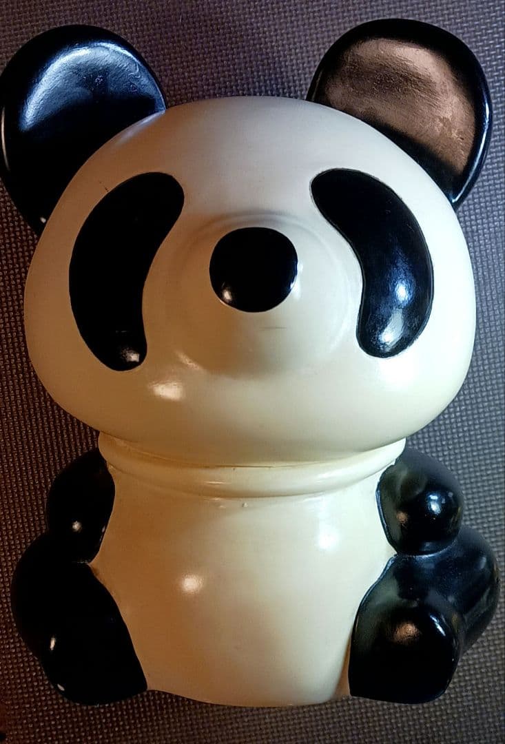 貴重！ビックサイス　パンダ貯金箱　中京相互銀行！