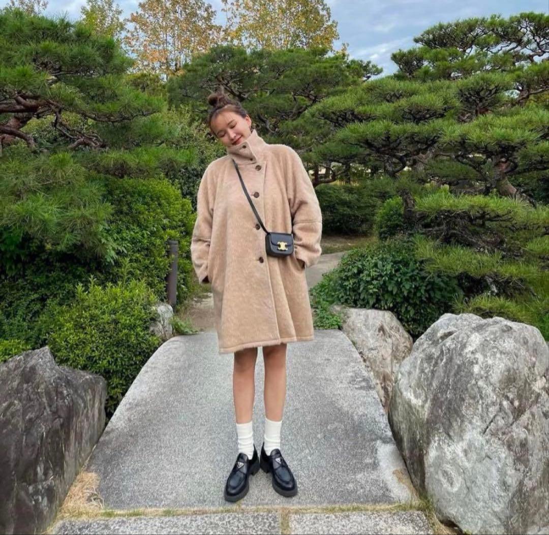 THETOE CHAMBÉRY STANDNECK COAT　S