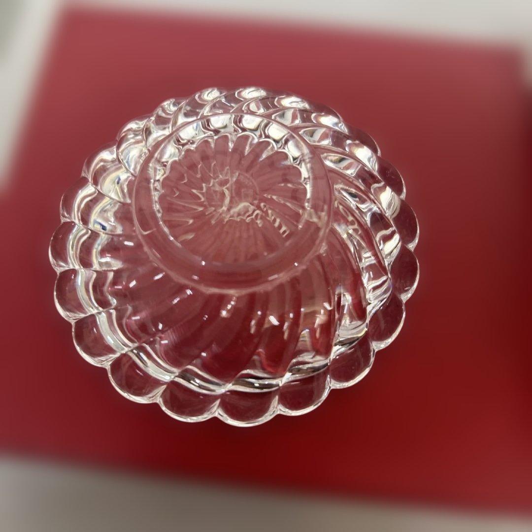 Baccarat クリスタル灰皿 オリジナルボックス付き