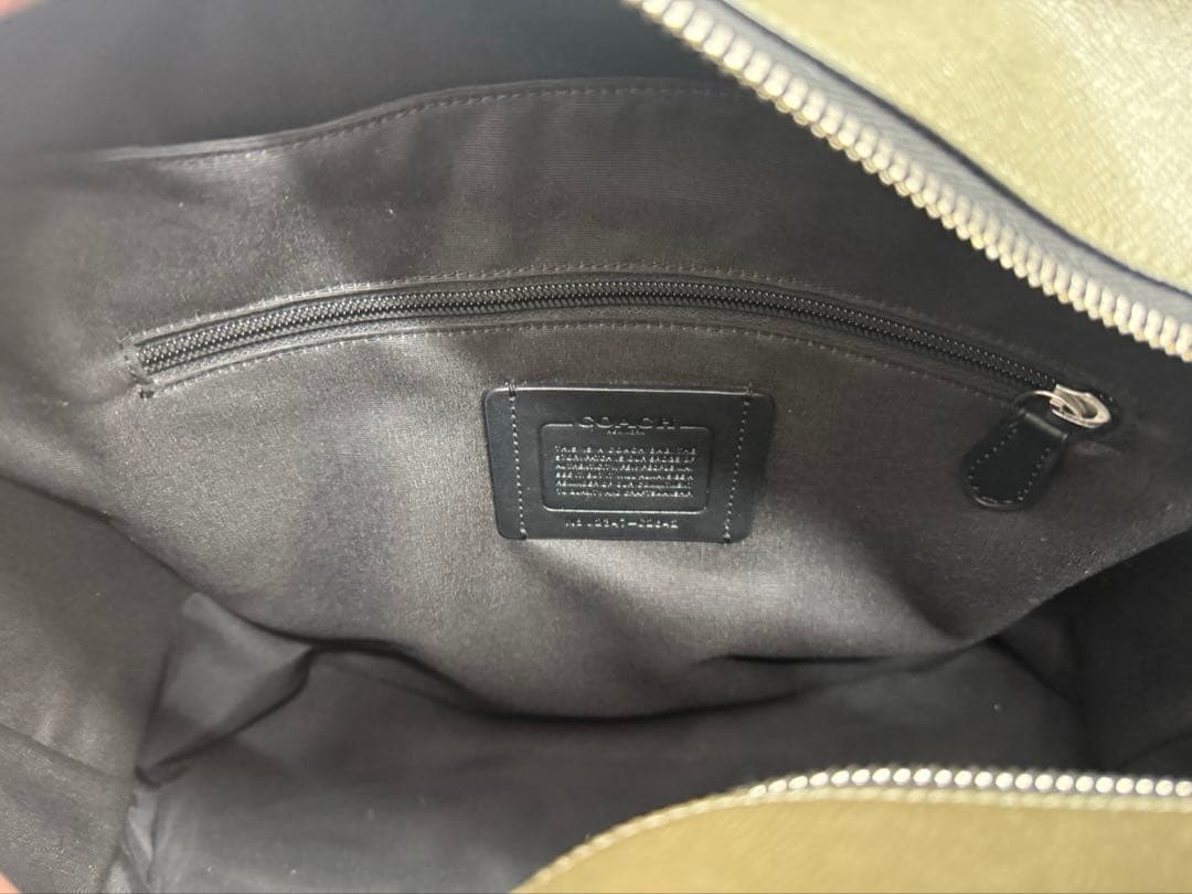 COACH ベケット トートバッグ オリーブ