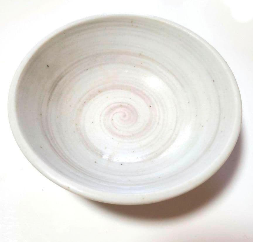 有田焼 藍色 お魚柄 ご飯お茶碗 おまけ付き 京窯 小皿 箸置き