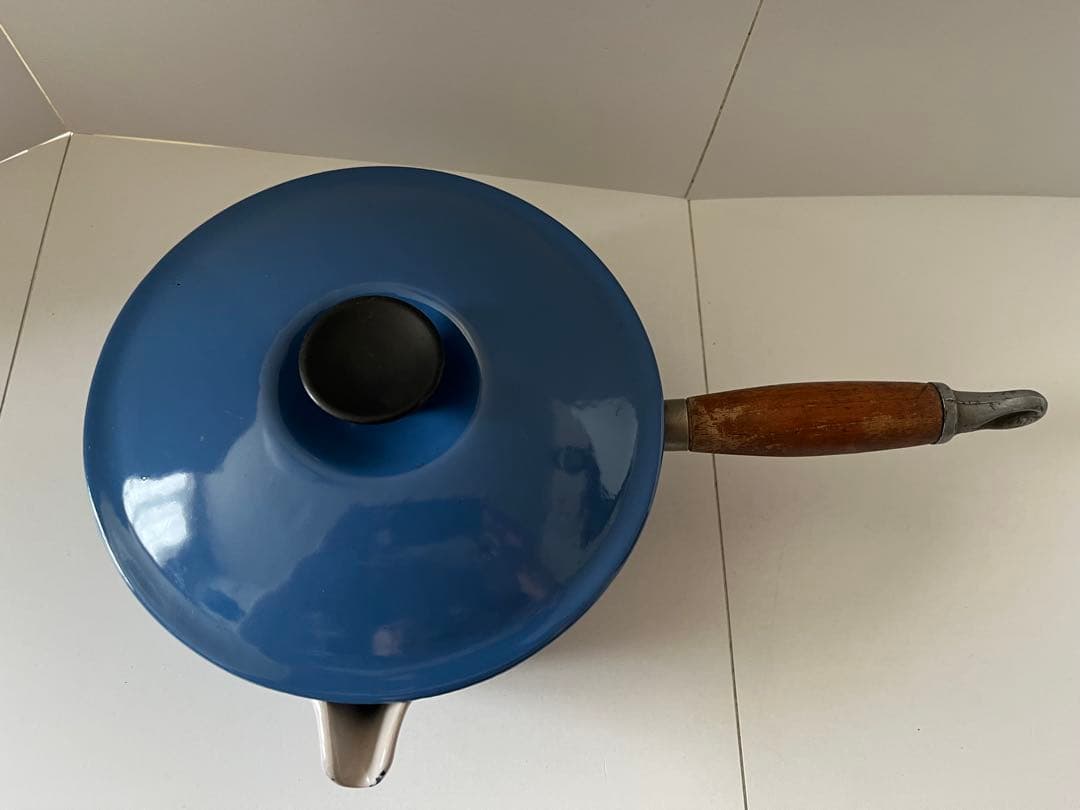 廃盤　ヴィンテージ ルクルーゼ　ソースパン　ミルクパン　20cm ブルー
