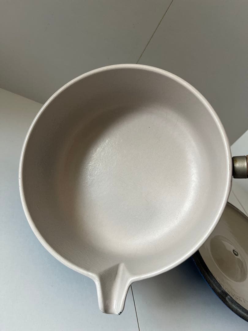 廃盤　ヴィンテージ ルクルーゼ　ソースパン　ミルクパン　20cm ブルー