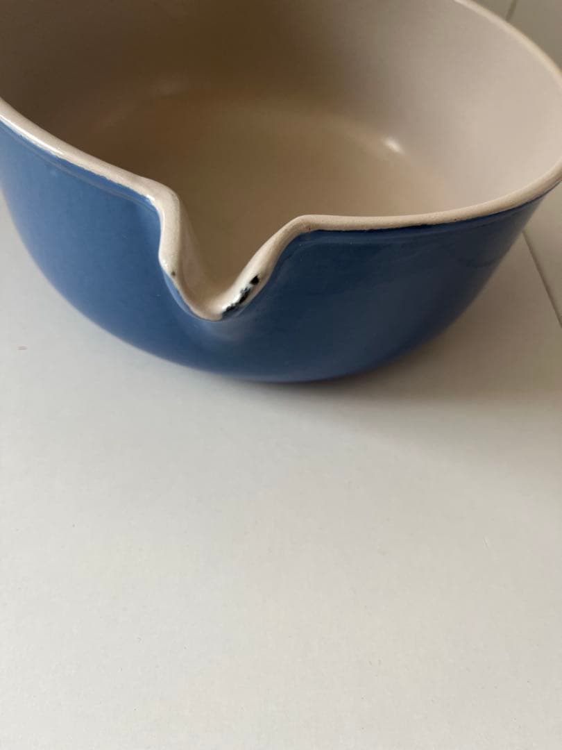 廃盤　ヴィンテージ ルクルーゼ　ソースパン　ミルクパン　20cm ブルー