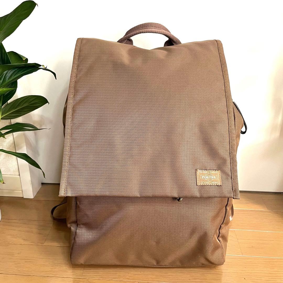 PORTER ポーターガール　シア　リュック　カラー/オーク（ベージュ）