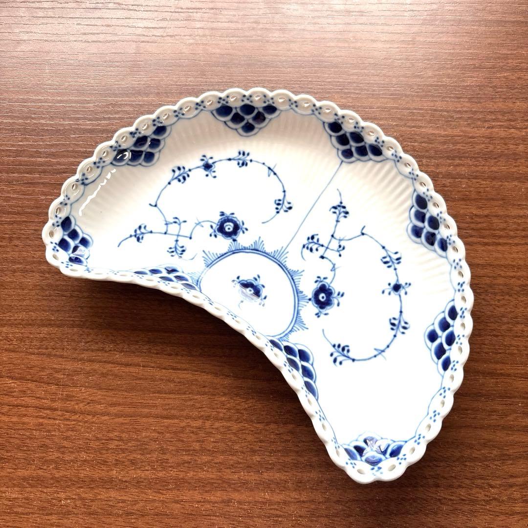 値下げ！ロイヤルコペンハーゲンブルーフルーテッドフルレース