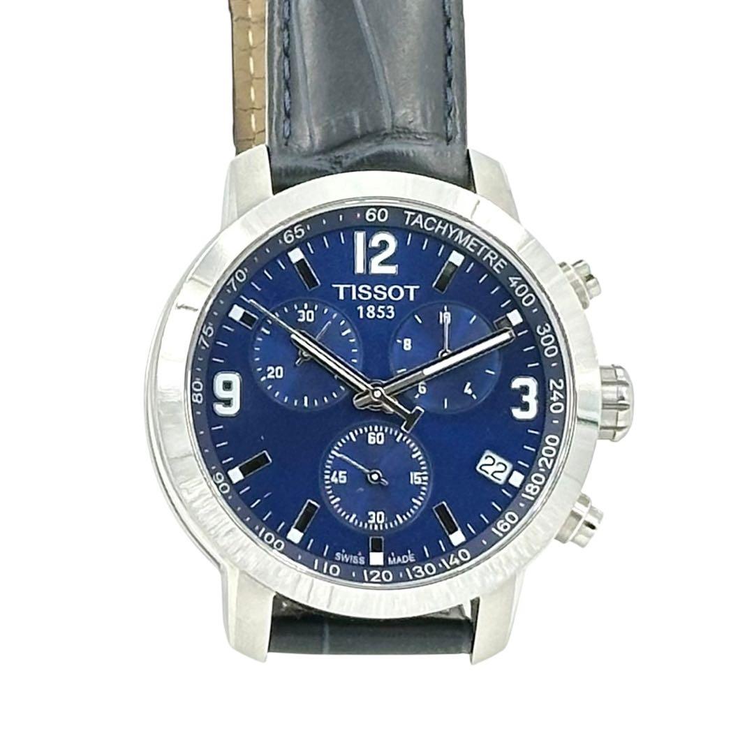 【美品】ティソ　Tスポーツ　トラディション　腕時計　クロノグラフ　メンズ