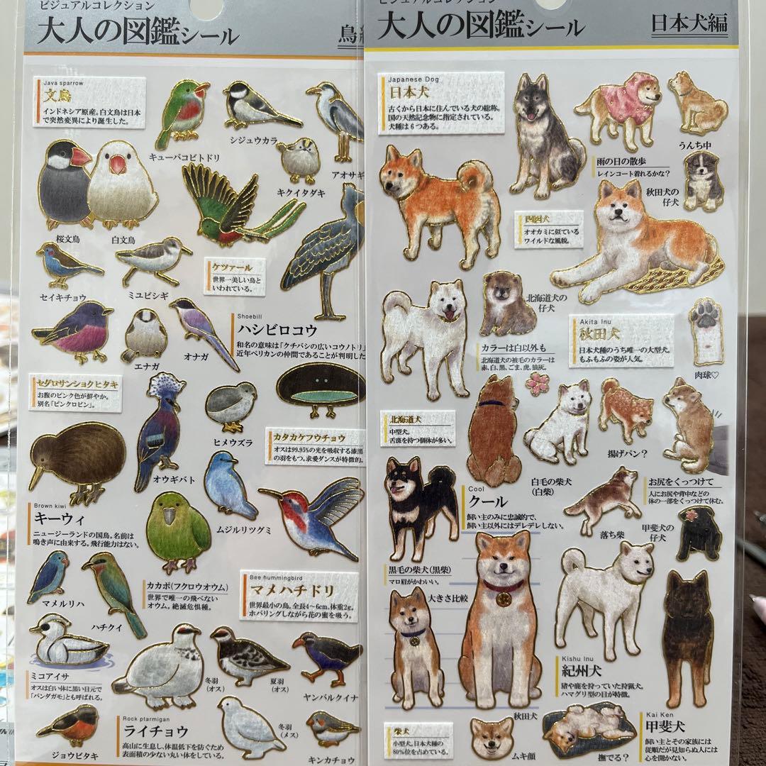 y*m様 大人の図鑑シール 20枚 まとめ売り