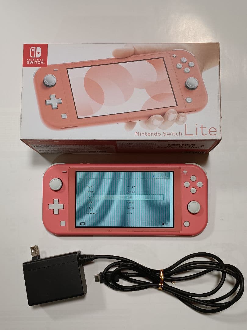 Nintendo Switch LITE コーラル　ジャンク品