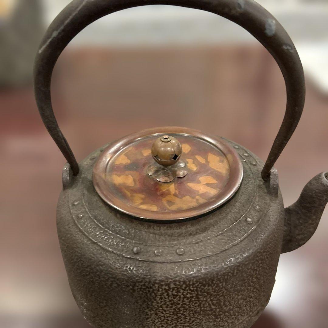 南部鉄器 鉄瓶 急須 伝統工芸 茶道具 ヴィンテージ 茶器 レトロ