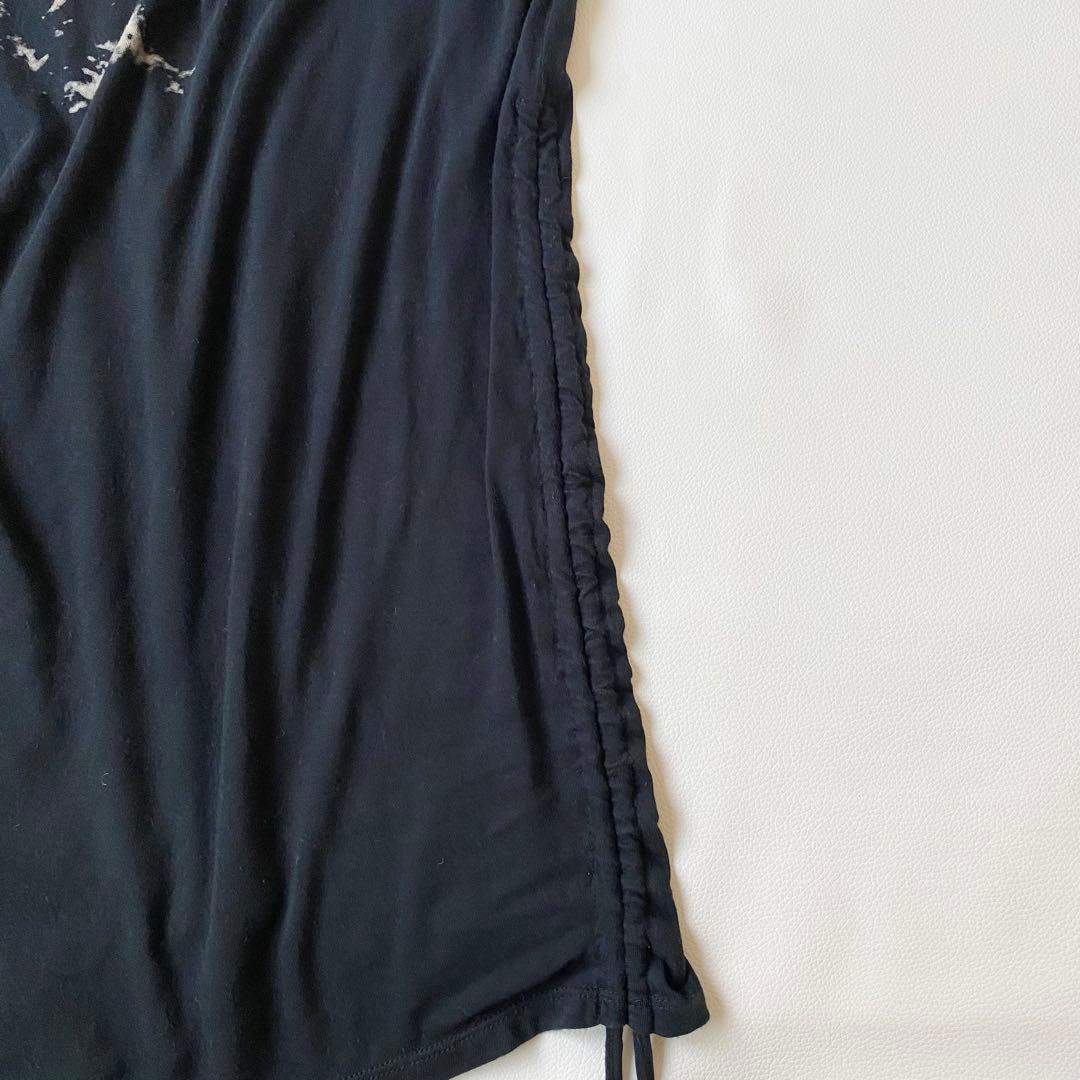 ヒステリックグラマー　スカルベリー　タンクトップ　ストロベリー　スカル　絞り紐