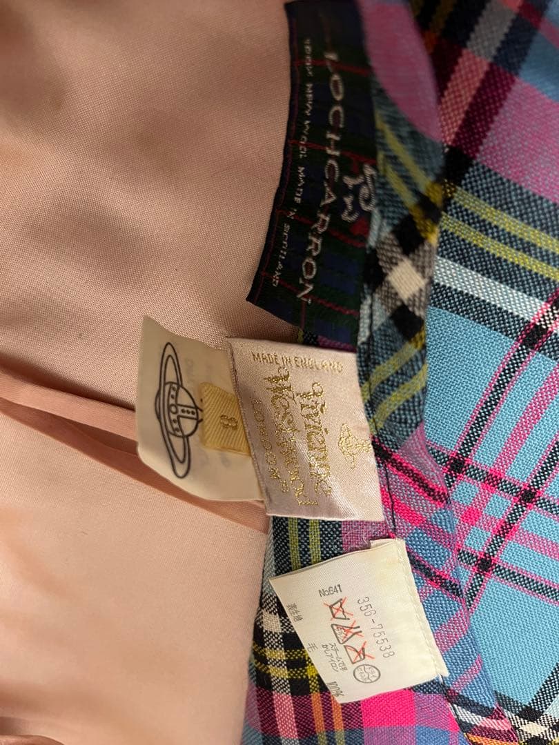 【Vivienne Westwood】難あり 激レア ブルーマック スカート S